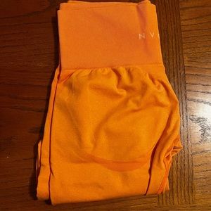 NVGTN contour seamless leggings Sunset Orange